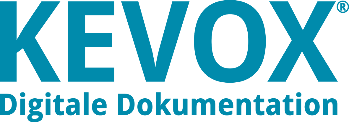 Dokumentationssoftware Dokumentationsapp digitale Dokumentation_KEVOX Logo