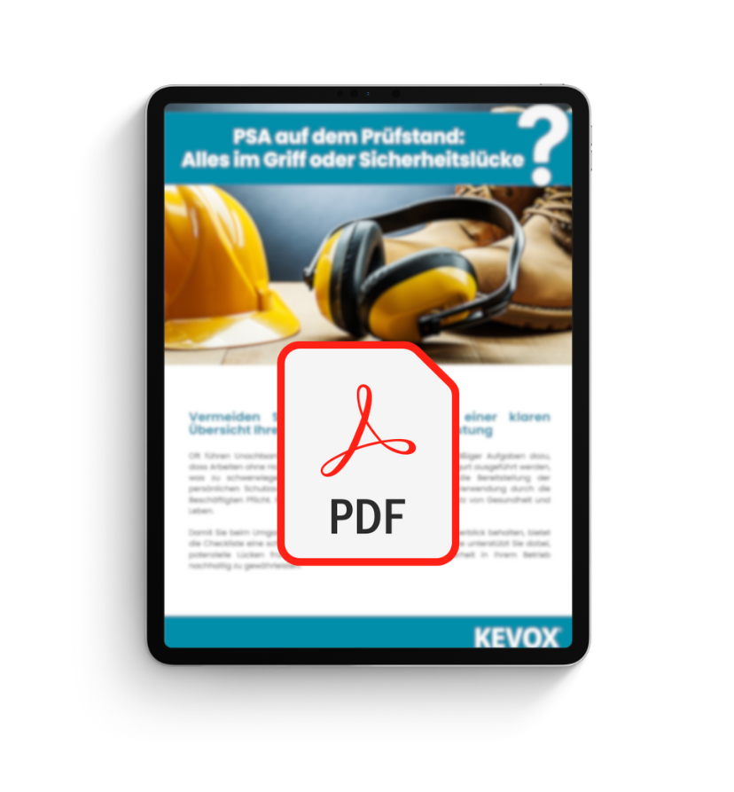 Checkliste Persönliche Schutzausrüstung (PSA)